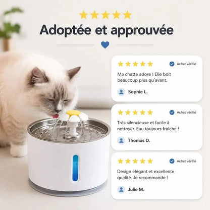 Fontaine à Eau Chat Design Moderne