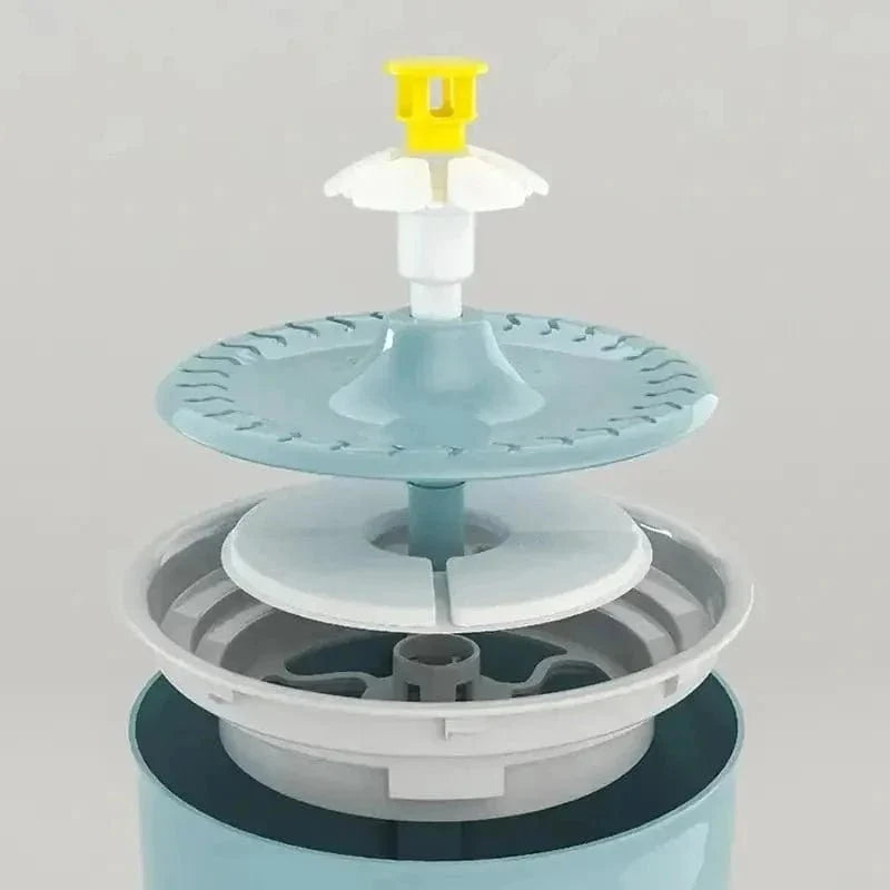 Fontaine à Eau Chat Fleur - Hydratation Optimale