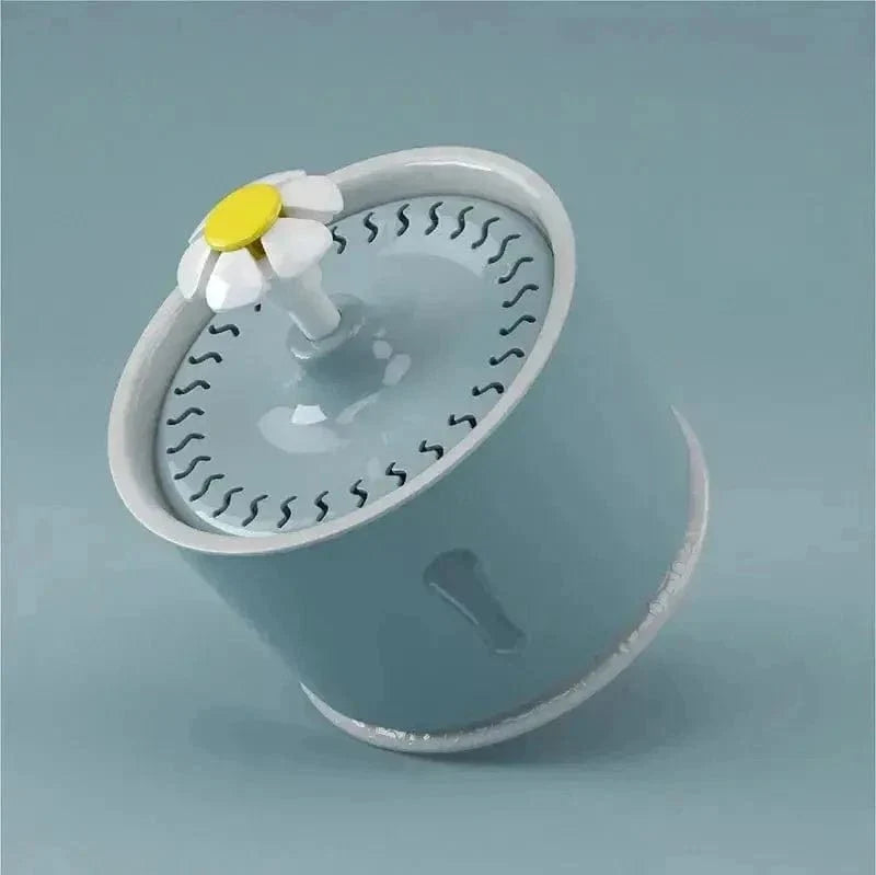 Fontaine à Eau Chat Fleur - Hydratation Optimale