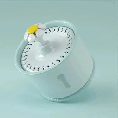Fontaine à Eau Chat Fleur - Hydratation Optimale