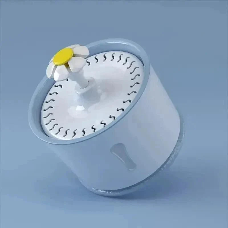 Fontaine à Eau Chat Fleur - Hydratation Optimale