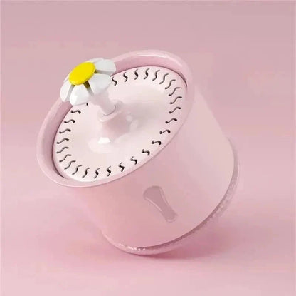 Fontaine à Eau Chat Fleur - Hydratation Optimale