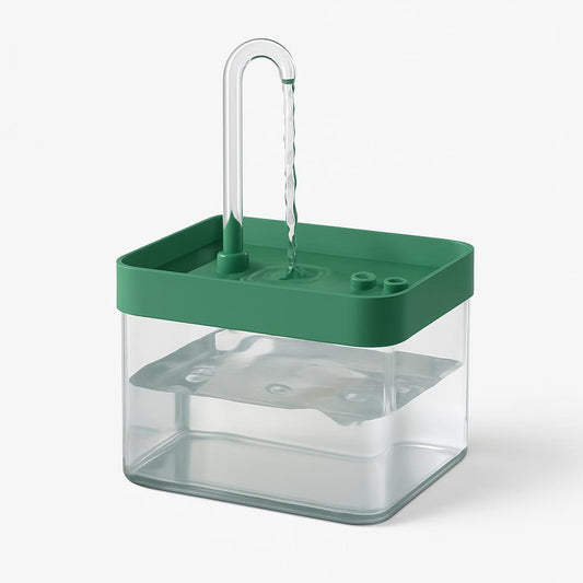 Fontaine à Eau Chat USB Transparente
