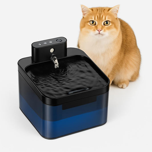 Fontaine à Eau Chat Sans Fil - Batterie Rechargeable