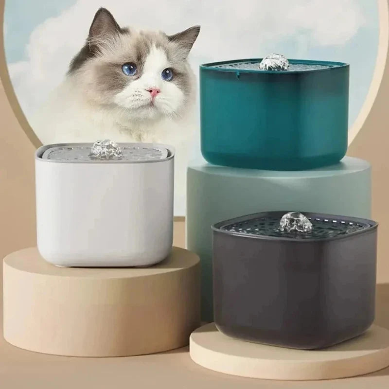 Fontaine à Eau Chat Silencieuse 3L - USB