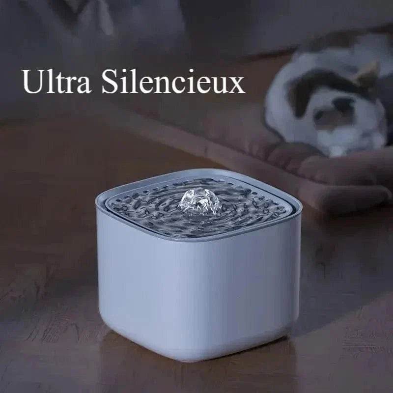 Fontaine à Eau Chat Silencieuse 3L - USB