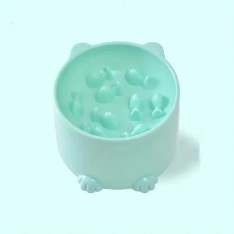 Gamelle Surélevée Anti Glouton pour Chat