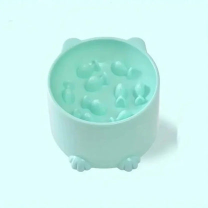 Gamelle Surélevée Anti Glouton pour Chat