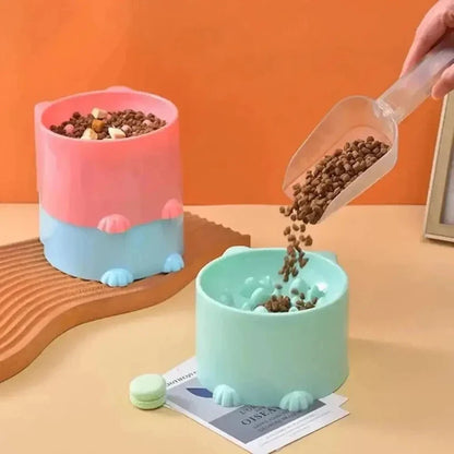 Gamelle Surélevée Anti Glouton pour Chat