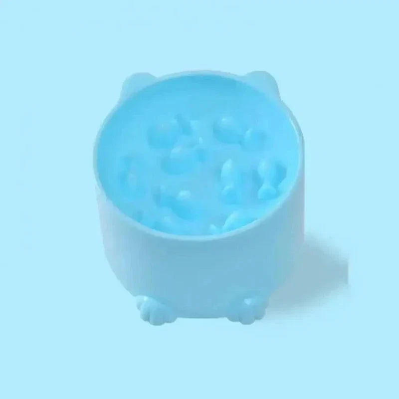 Gamelle Surélevée Anti Glouton pour Chat