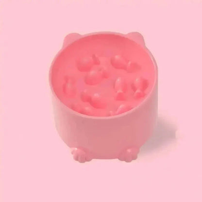 Gamelle Surélevée Anti Glouton pour Chat