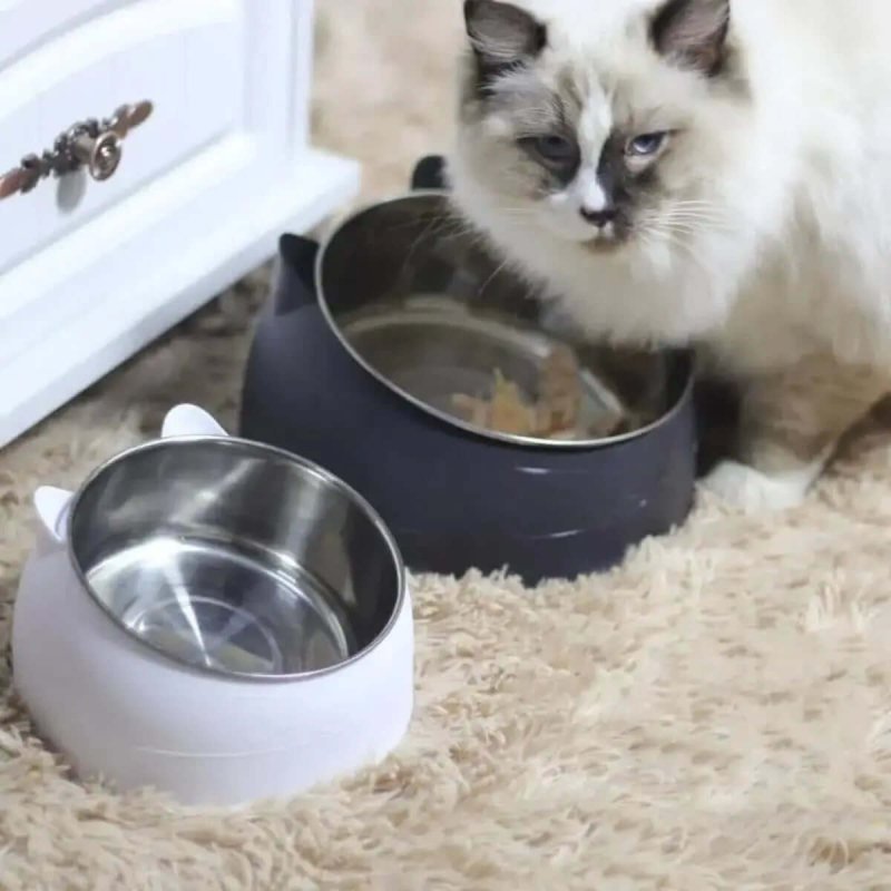 Gamelle Chat Anti Renversement - Stabilité Assurée