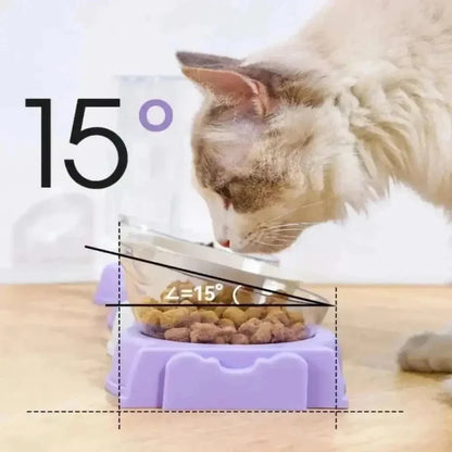 Gamelle Chat avec Fontaine Intégrée