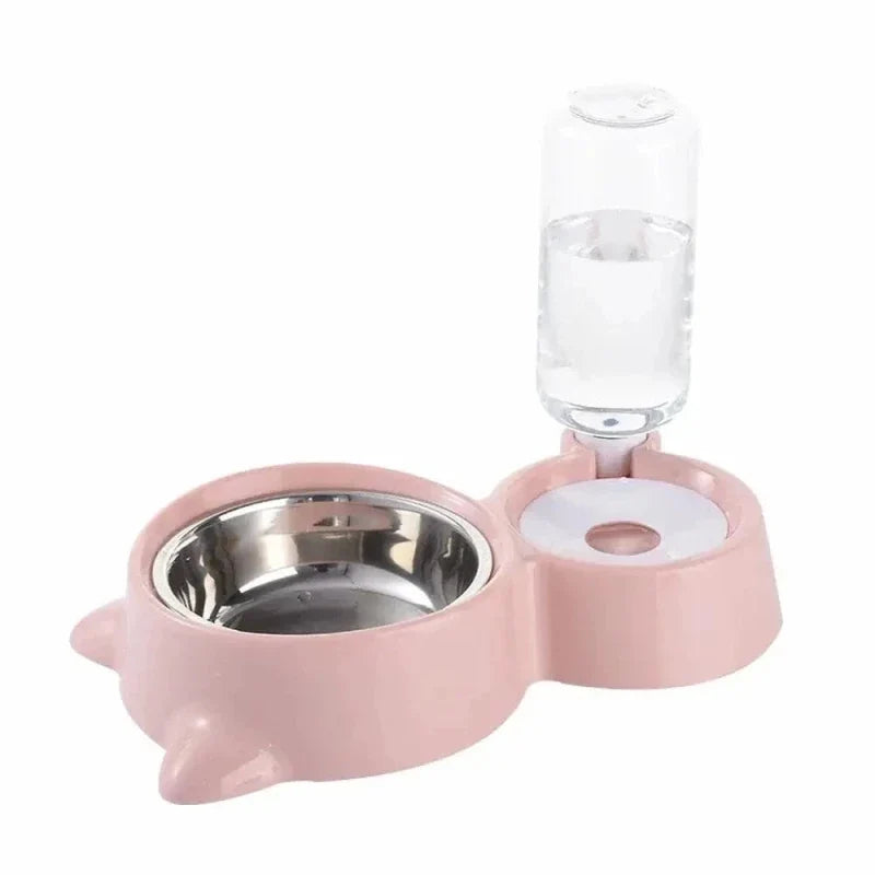 Gamelle Chat Compacte avec Bol Amovible