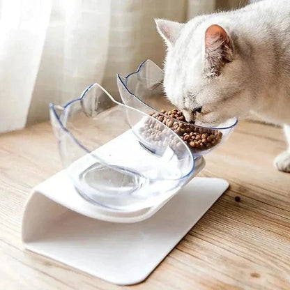 Gamelle Inclinée Chat - Double Bol pour Confort Optimal
