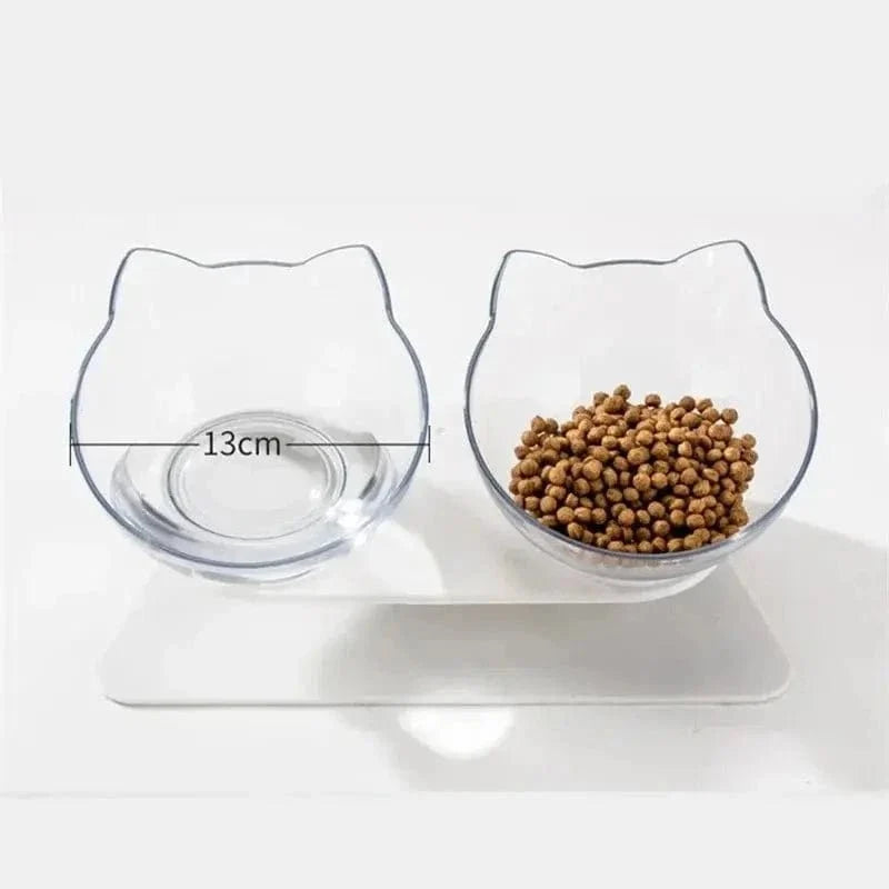 Gamelle Inclinée Chat - Double Bol pour Confort Optimal