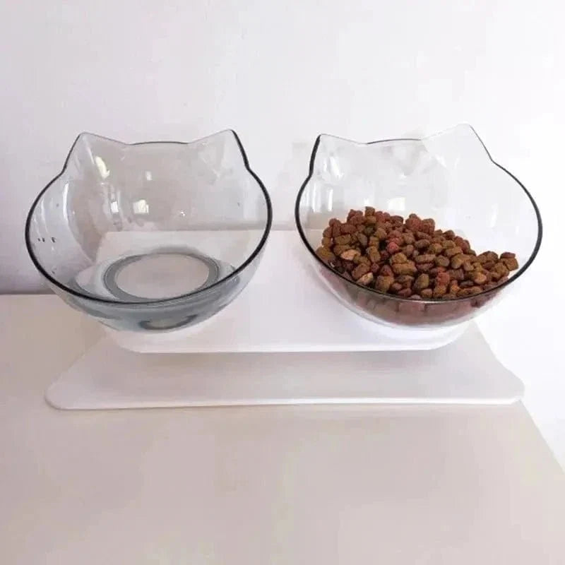 Gamelle Inclinée Chat - Double Bol pour Confort Optimal
