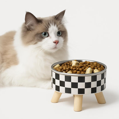 Gamelle surélevée chat - Meilleure digestion