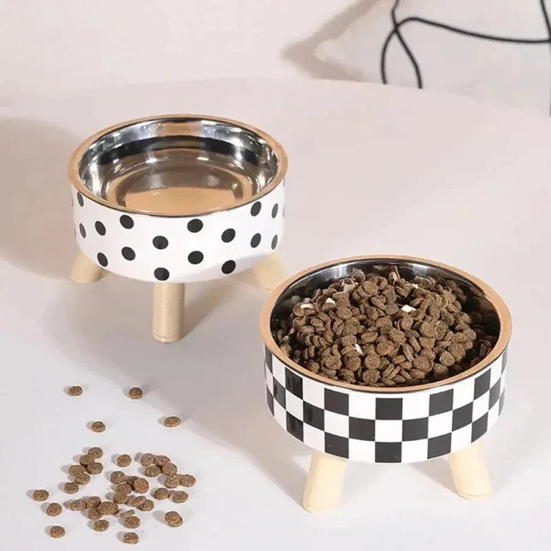 Gamelle surélevée chat - Meilleure digestion
