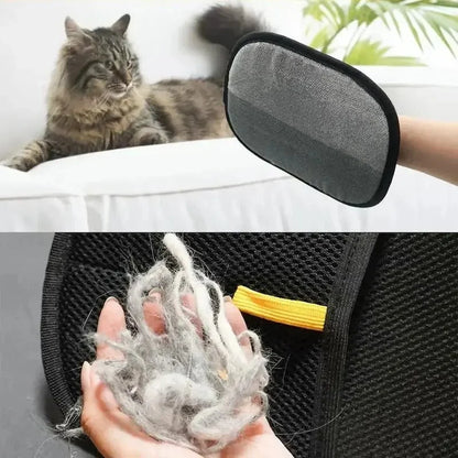 Gant Épilateur Chat - Enlève Poils Sans Effort