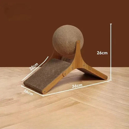Griffoir Chat Sisal avec Boule Anti-Stress