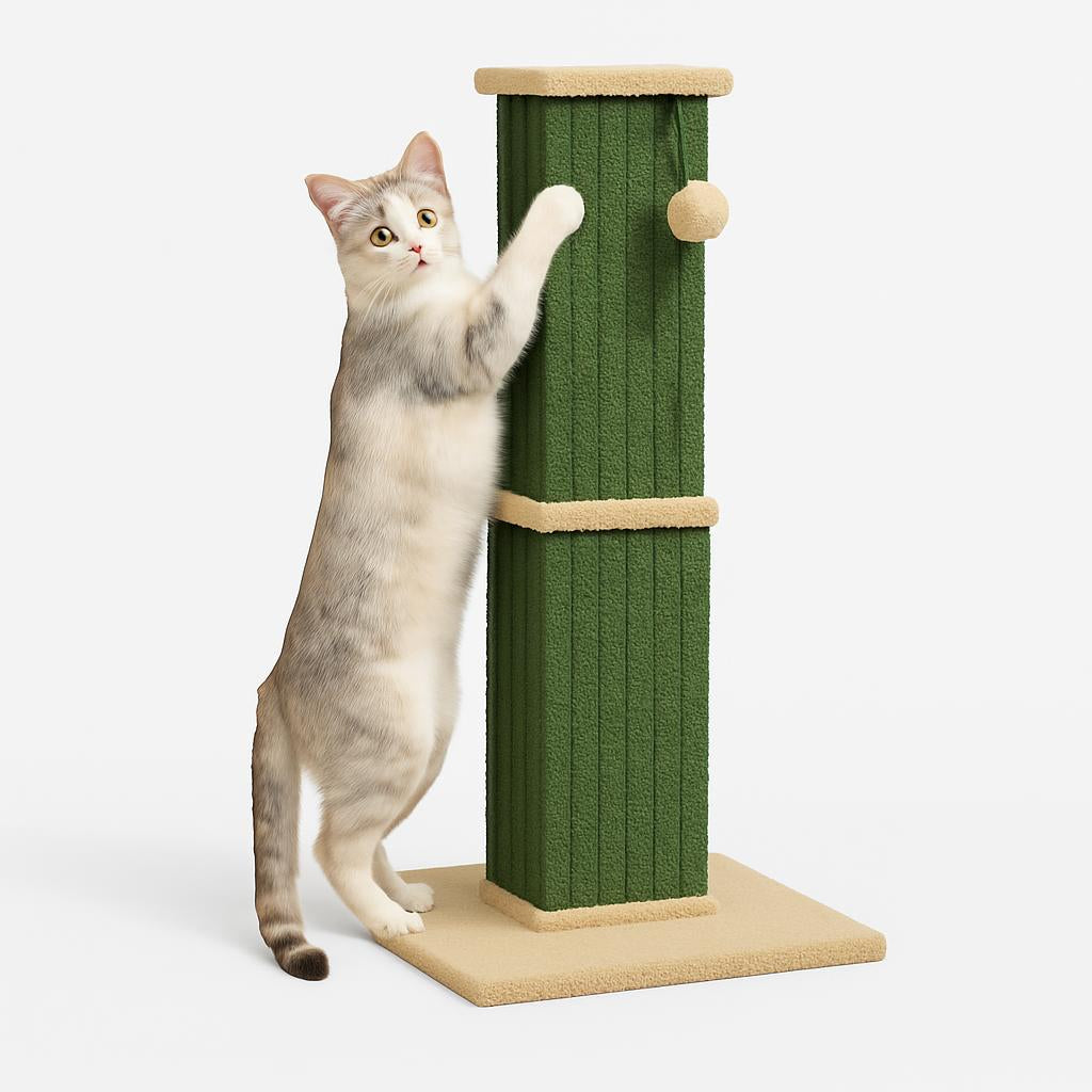 Griffoir Chat Robuste avec Jouet Sisal