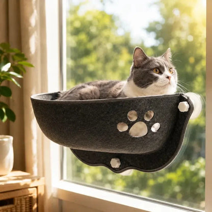 Hamac Fenêtre pour Chat - Vue Panoramique et Confort
