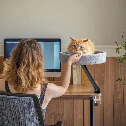 Hamac de Bureau Chat - Pratique et Confortable