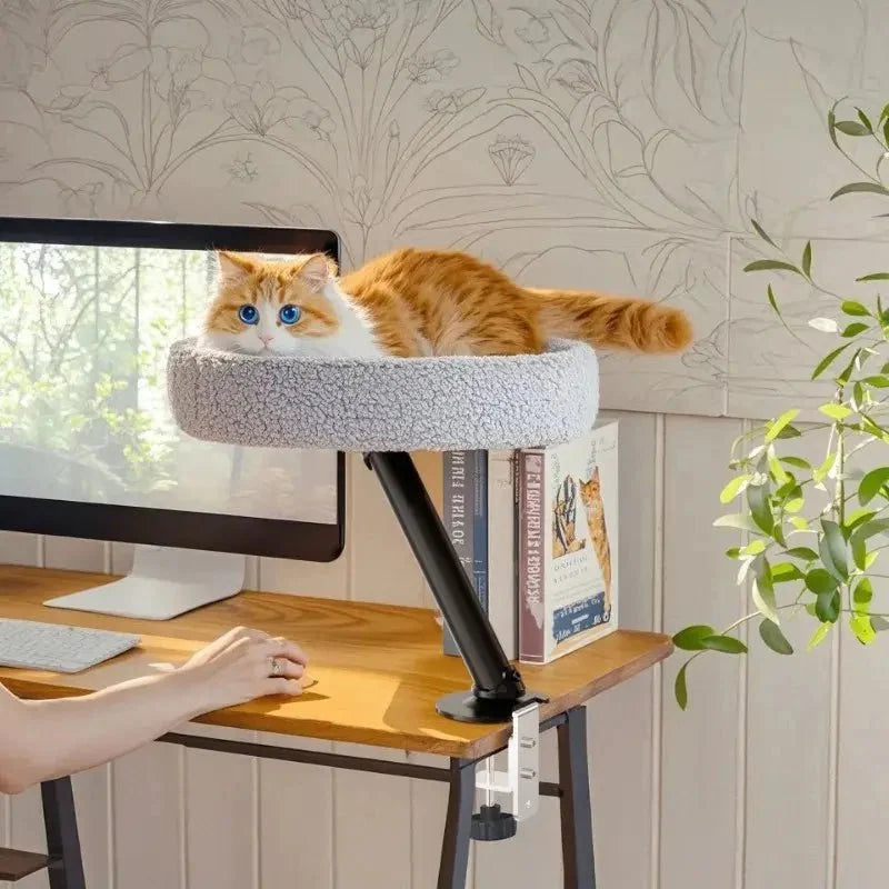 Hamac de Bureau Chat - Pratique et Confortable