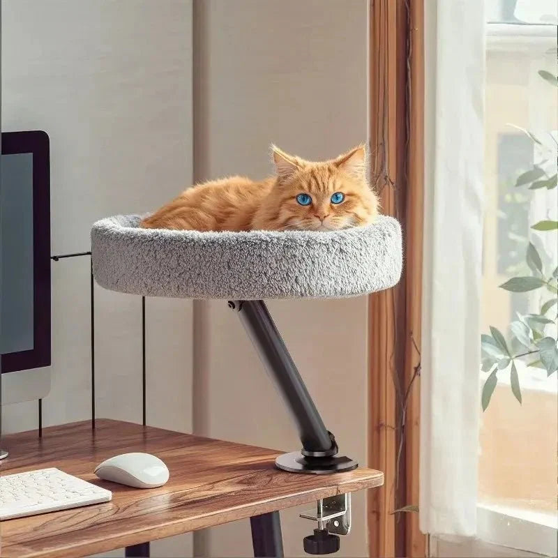 Hamac de Bureau Chat - Pratique et Confortable
