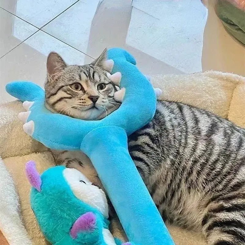 Jouet en peluche interactif pour chat