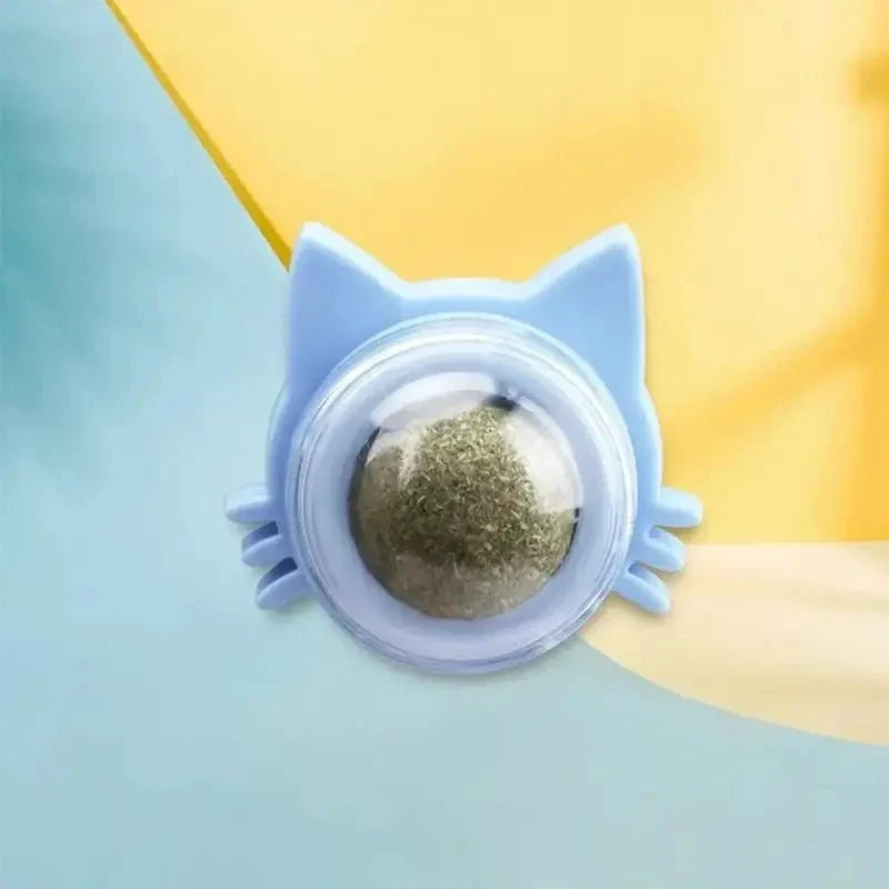 Jouet mural herbe à chat - Effet irrésistible