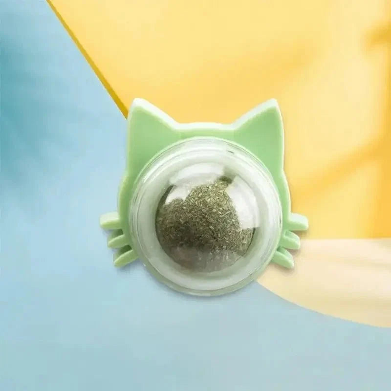 Jouet mural herbe à chat - Effet irrésistible