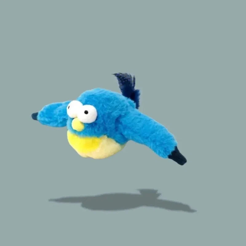 Oiseau Volant Réaliste pour Chat - Jouet Interactif