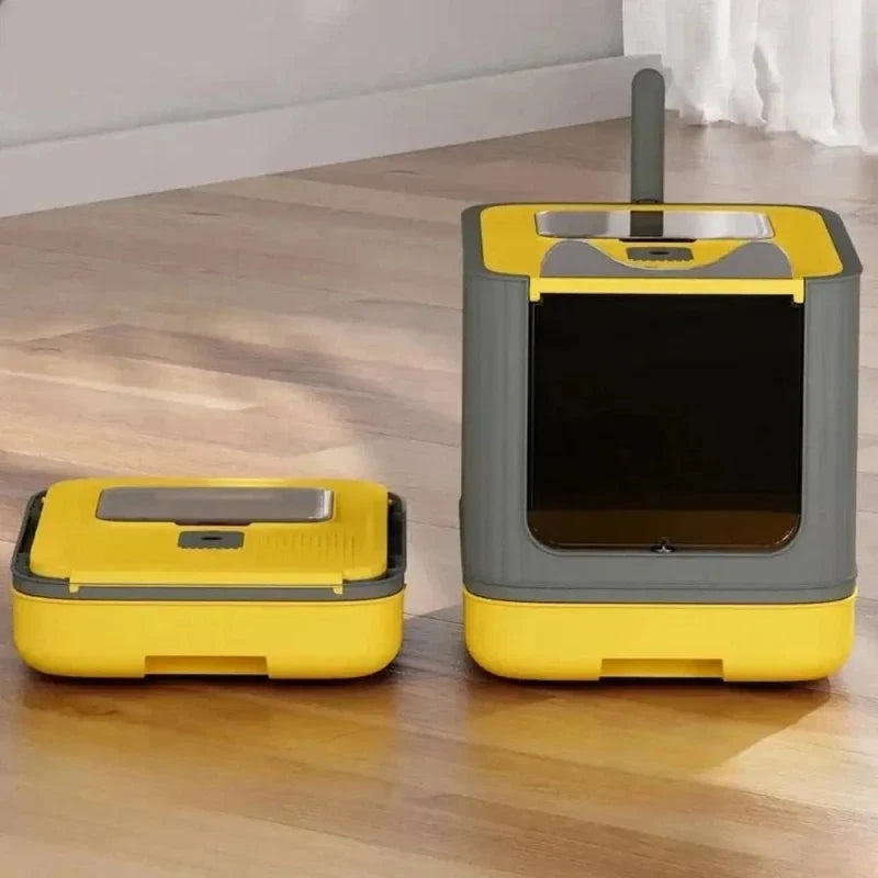 Maison de toilette chat pliable et compacte