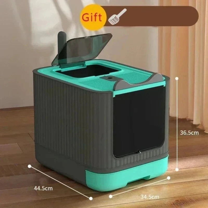 Maison de toilette chat pliable et compacte