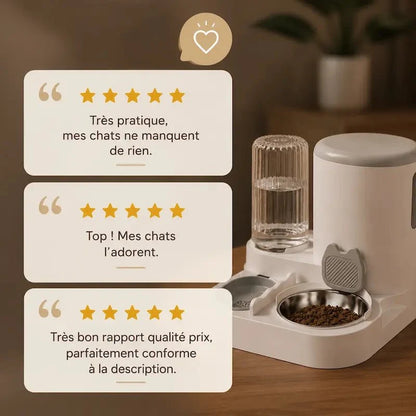 Distributeur Automatique Chat - Gamelle Inox