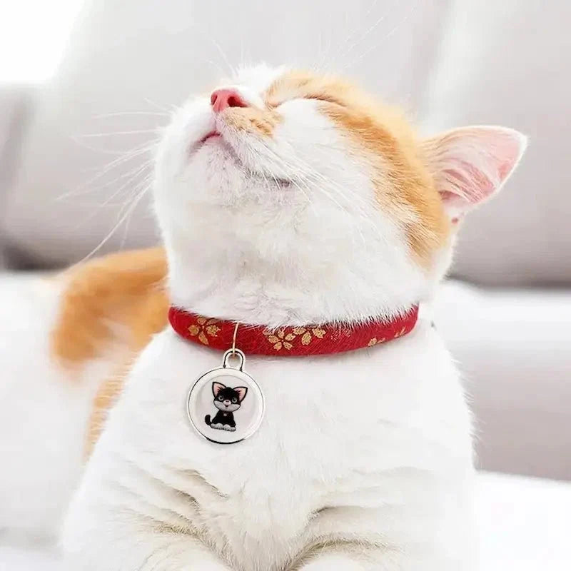 Badge GPS Léger pour Chat - Suivi Facile