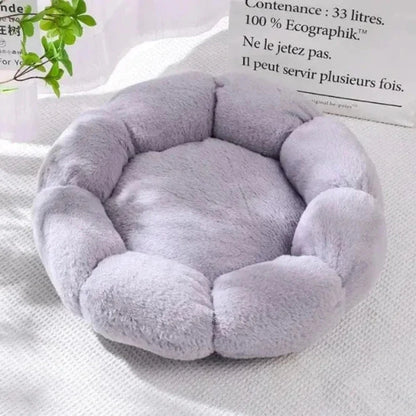 Panier Chat Fleur Confortable et Douillet
