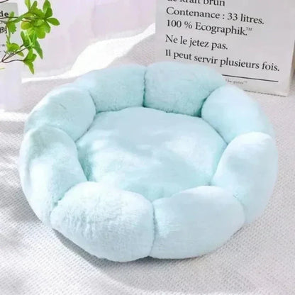 Panier Chat Fleur Confortable et Douillet
