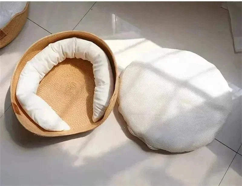 Panier Chat Confort en Fibre Naturelle