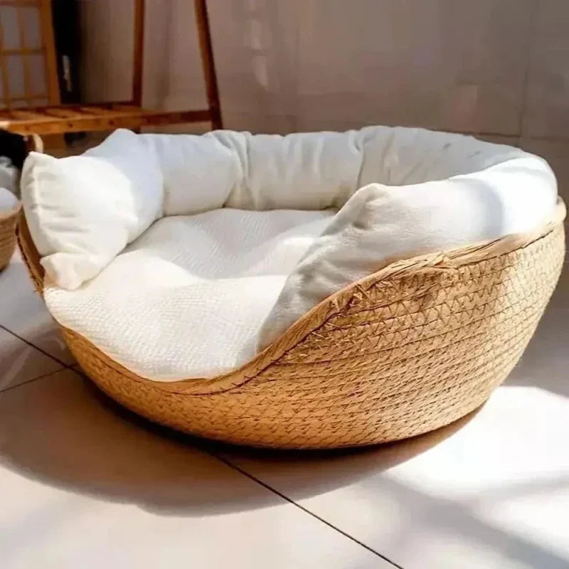 Panier Chat Confort en Fibre Naturelle
