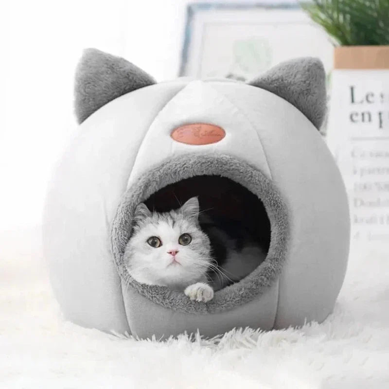 Panier Chat Tête de Chat - Confort et Style