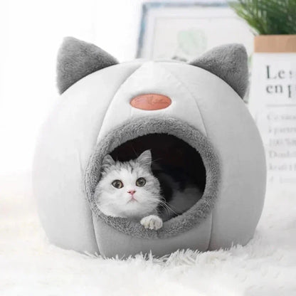 Panier Chat Tête de Chat - Confort et Style
