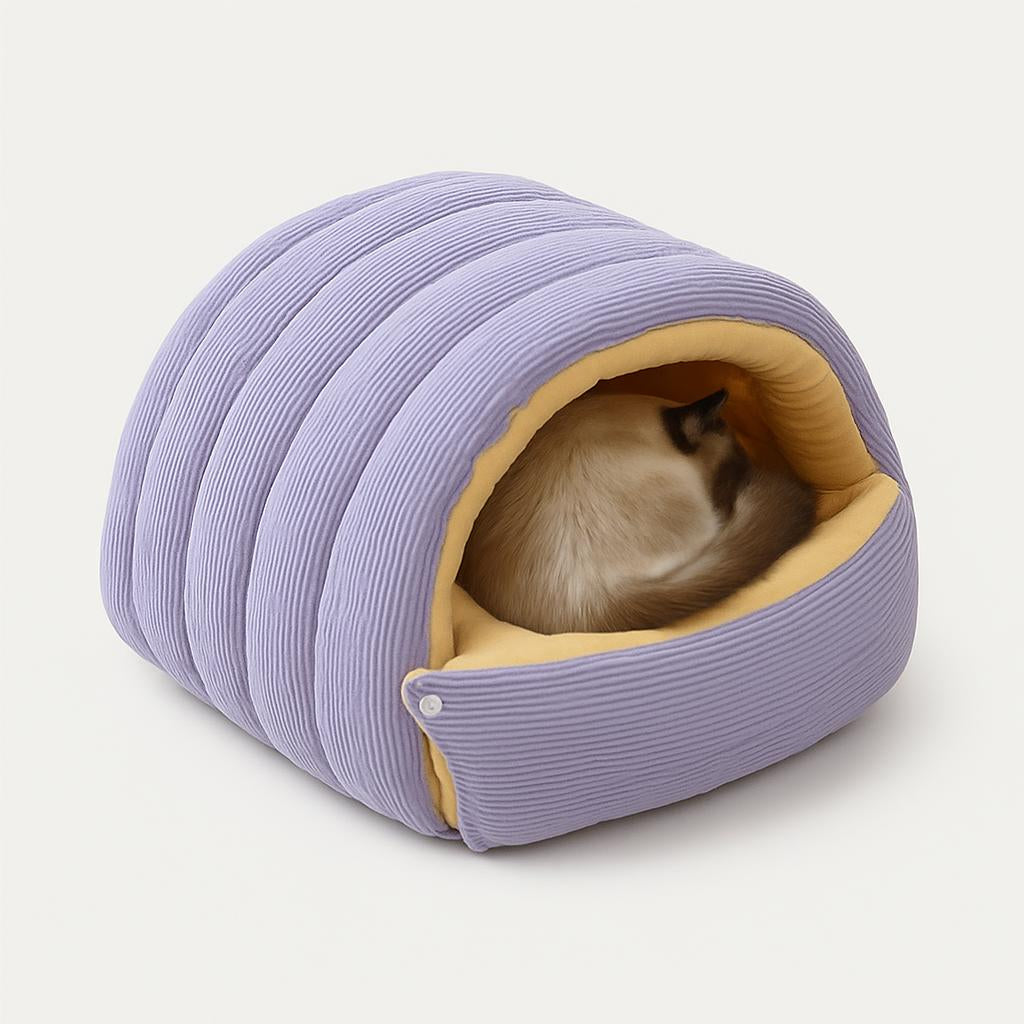 Panier Douillet pour Chat - Nid Hiver Confort
