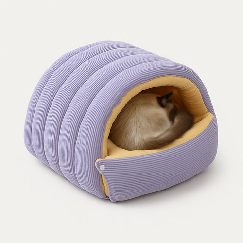 Panier Douillet pour Chat - Nid Hiver Confort