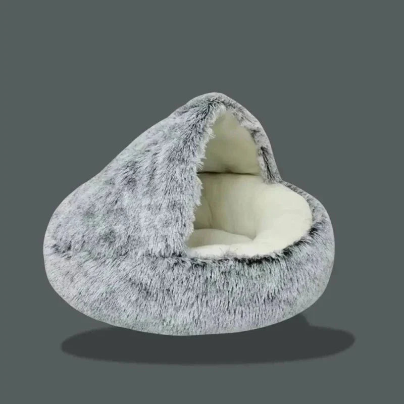 Panier Douillet en Peluche pour Chat