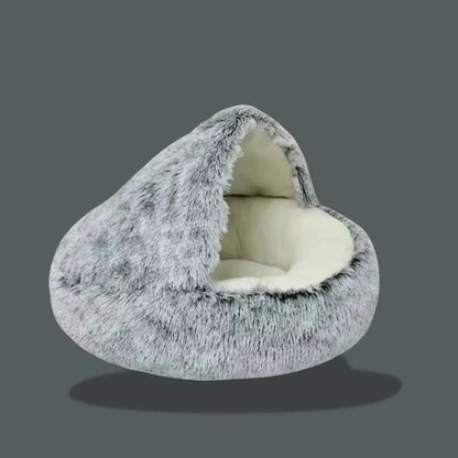 Panier Douillet en Peluche pour Chat
