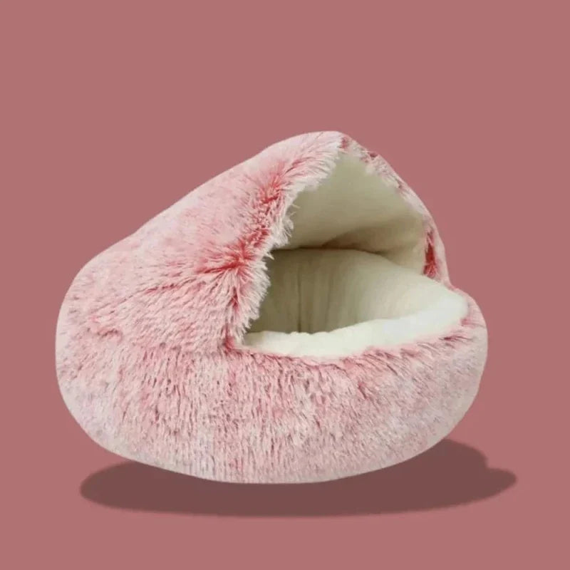 Panier Douillet en Peluche pour Chat