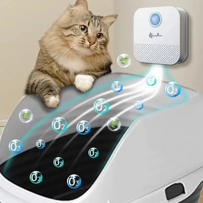 Purificateur Litière Chat - Élimine les Odeurs